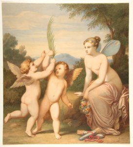 Eros and Anteros with Psyche Looking at Them MET DP815490