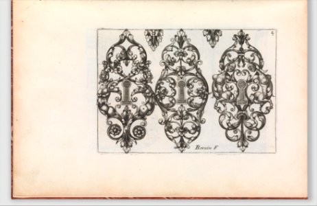 Diverses Pieces de Serruriers, page 5 (recto) MET DP339586