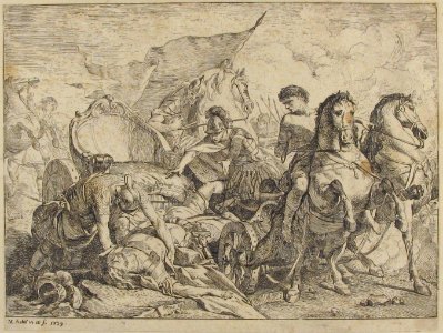 Fall of Antiochus From His Chariot MET 62.602.903
