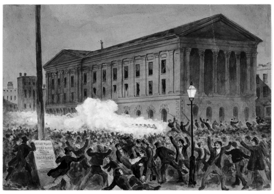 Astor Place Riot, 1849 MET 190916