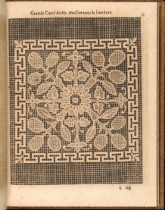 La Pratique de l'Aiguille, page 43 (recto) MET DP358196
