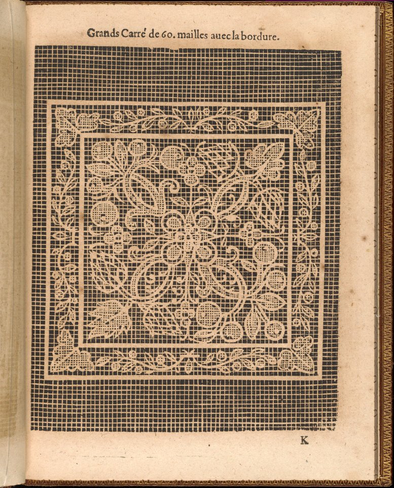 La Pratique de l'Aiguille, page 36 (recto) MET DP358189