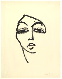 Head of a Woman II MET DP825311