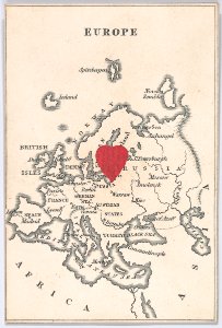 Europe from Court Game of Geography MET DP862881