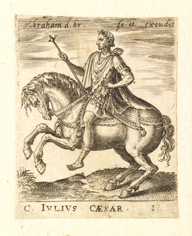 C. Julius Caesar from Twelve Caesars on Horseback MET DP-1340-001