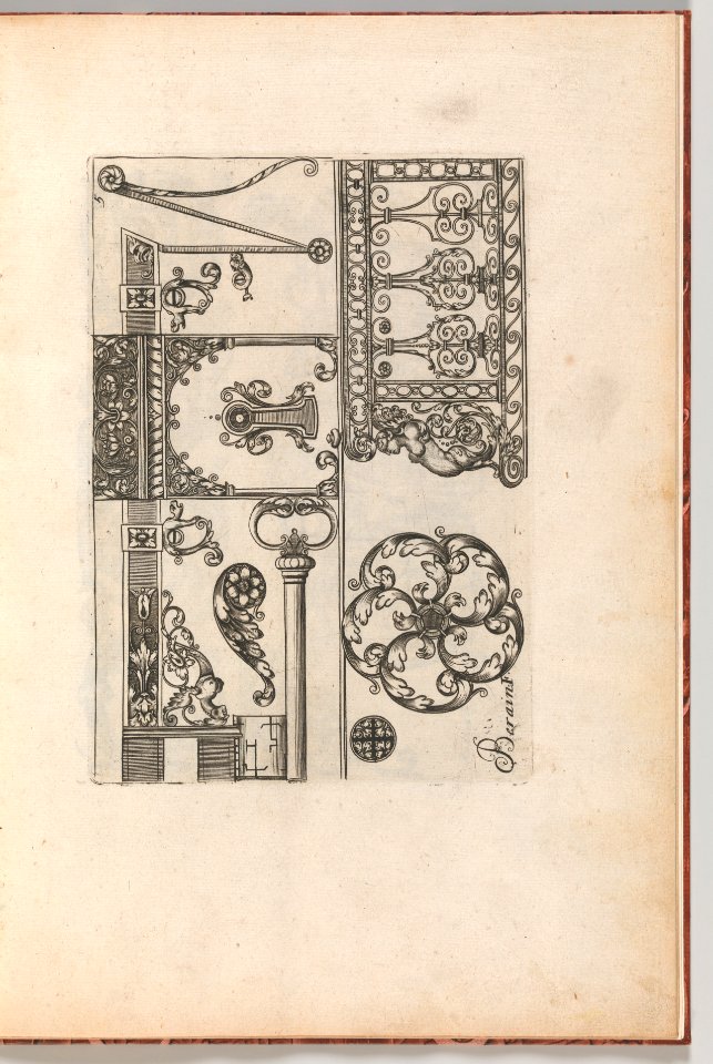 Diverses Pieces de Serruriers, page 6 (recto) MET DP703512