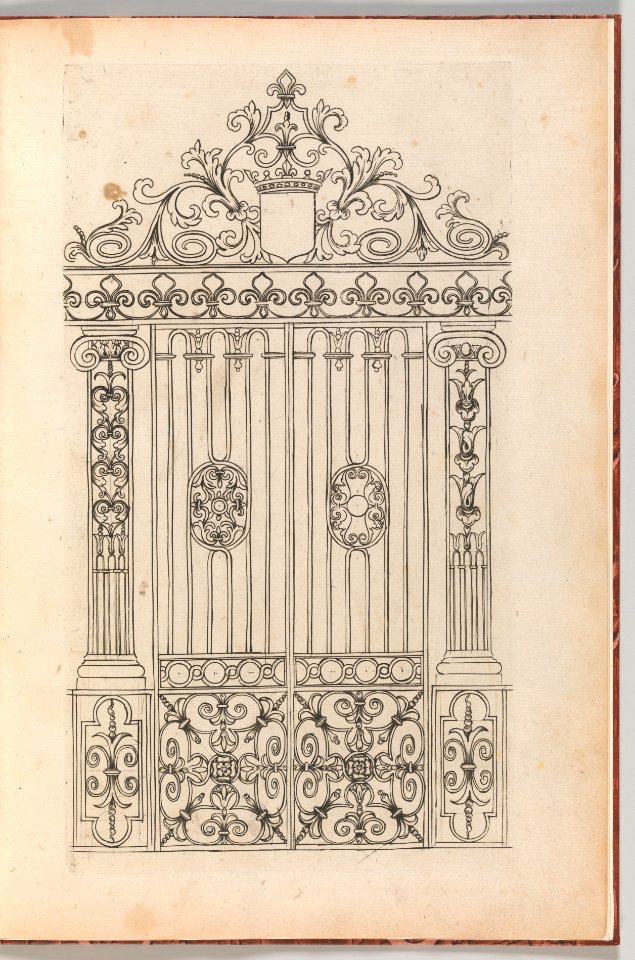 Diverses Pieces de Serruriers, page 17 (recto) MET DP703521