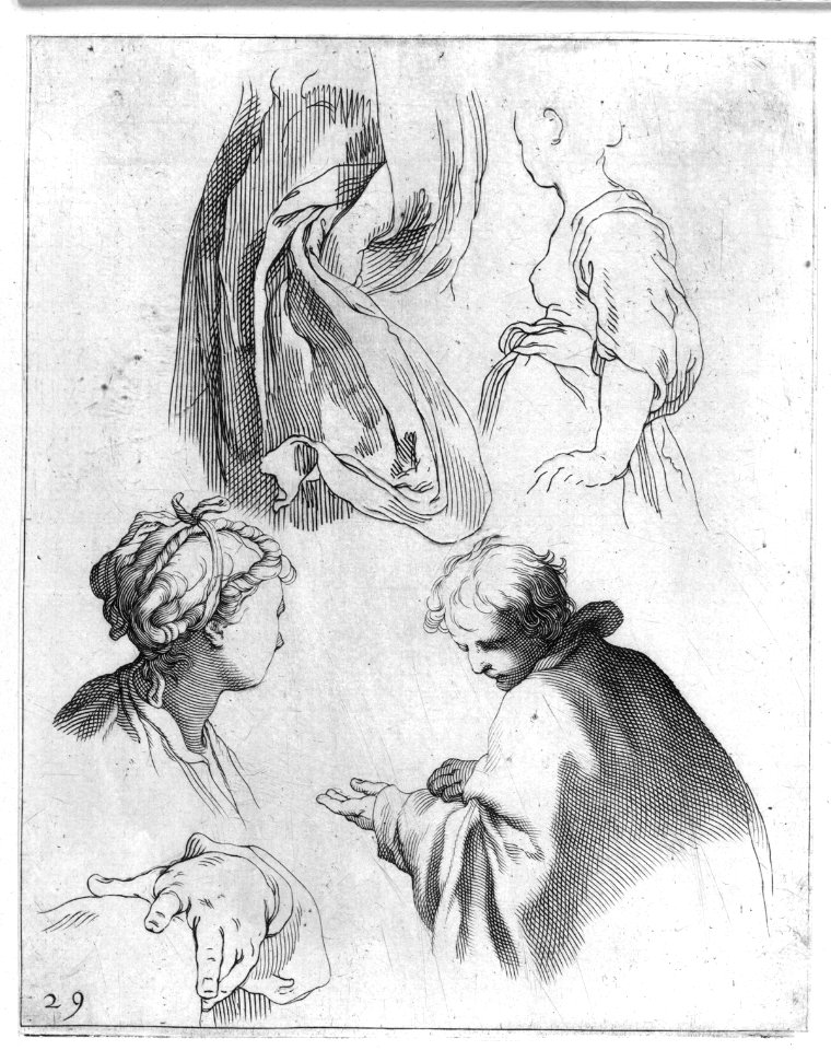 Figure Studies, from Drawing Book MET 045.2r1 99K
