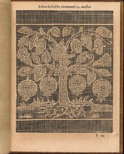 La Pratique de l'Aiguille, page 23 (recto) MET DP358177