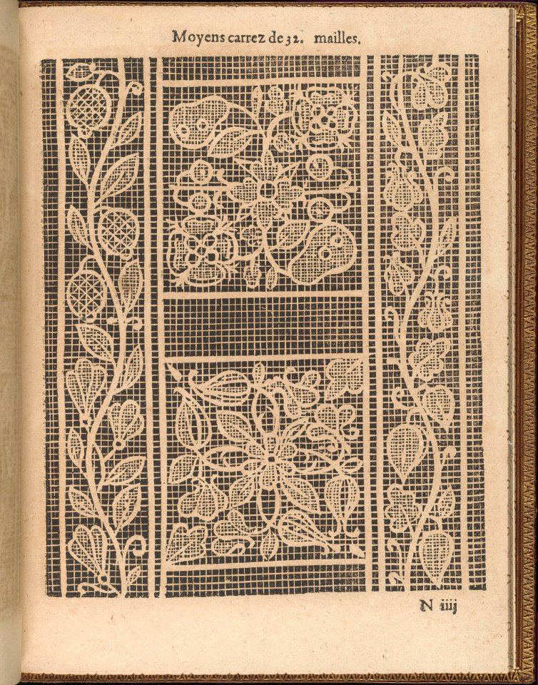 La Pratique de l'Aiguille, page 51 (recto) MET DP358218