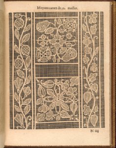La Pratique de l'Aiguille, page 51 (recto) MET DP358218