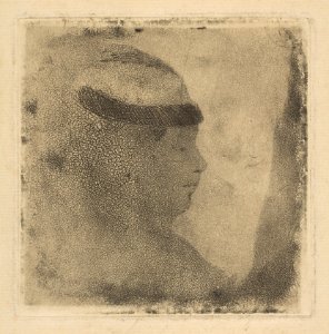 Head of a Woman in Profile MET DP815811