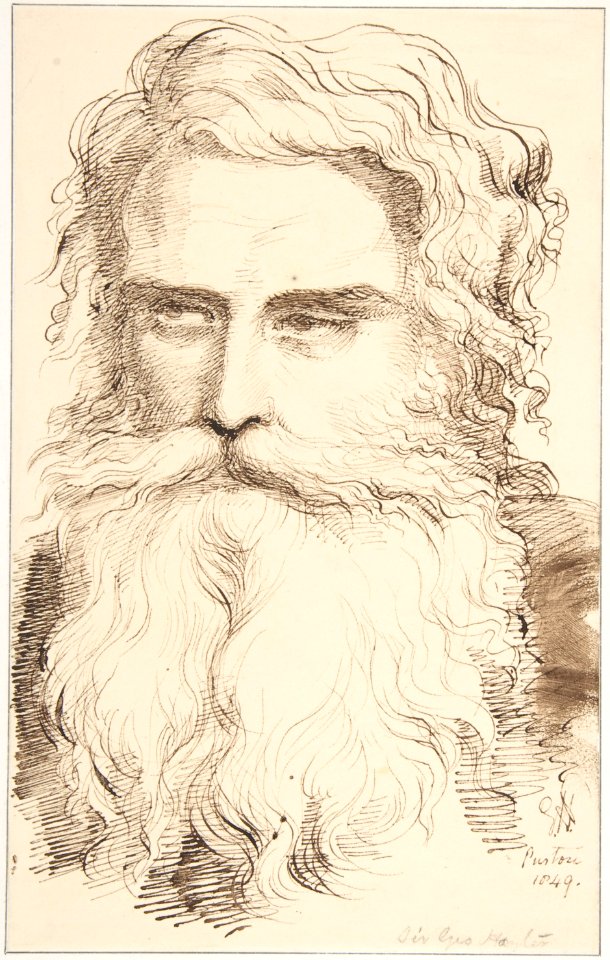 Head of a Bearded Old Man MET DP804403