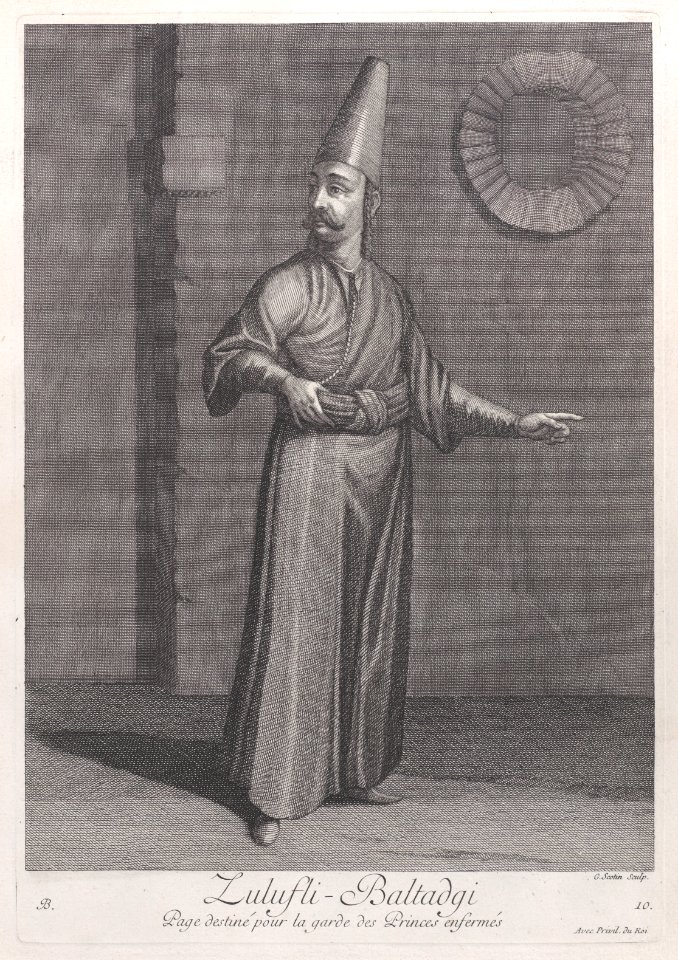 Zulufli-Baltadgi, Page destiné pour la garde des Princes enfermés Met DP887263