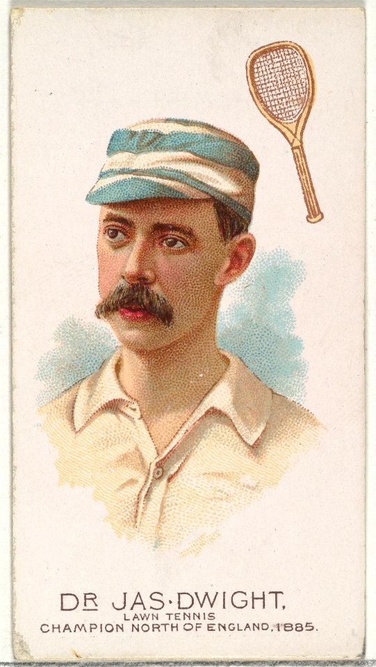 Dr. James Dwight, Lawn Tennis Champion North of England 1885, from World's Champions, Series 2 (N29) for Allen & Ginter Cigarettes MET DP838248