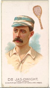 Dr. James Dwight, Lawn Tennis Champion North of England 1885, from World's Champions, Series 2 (N29) for Allen & Ginter Cigarettes MET DP838248