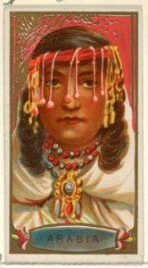 Arabia, from the Types of All Nations series (N24) for Allen & Ginter Cigarettes MET DP836426
