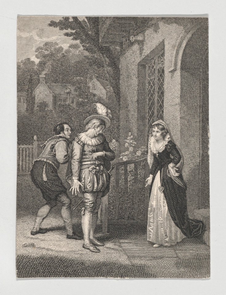 Anne Page, Slender and Simple (Shakespeare, Merry Wives of Windsor, Act 1, Scene 1) MET DP870101