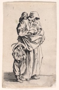 La Mère et ses Trois Enfans (The Mother and her Three Children) Met DP890628