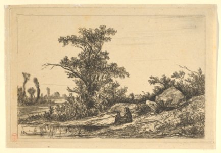 La femme et l'enfant au bord de l'eau MET DP843415