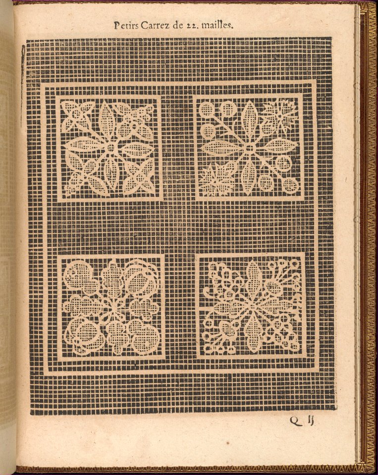 La Pratique de l'Aiguille, page 61 (recto) MET DP358235