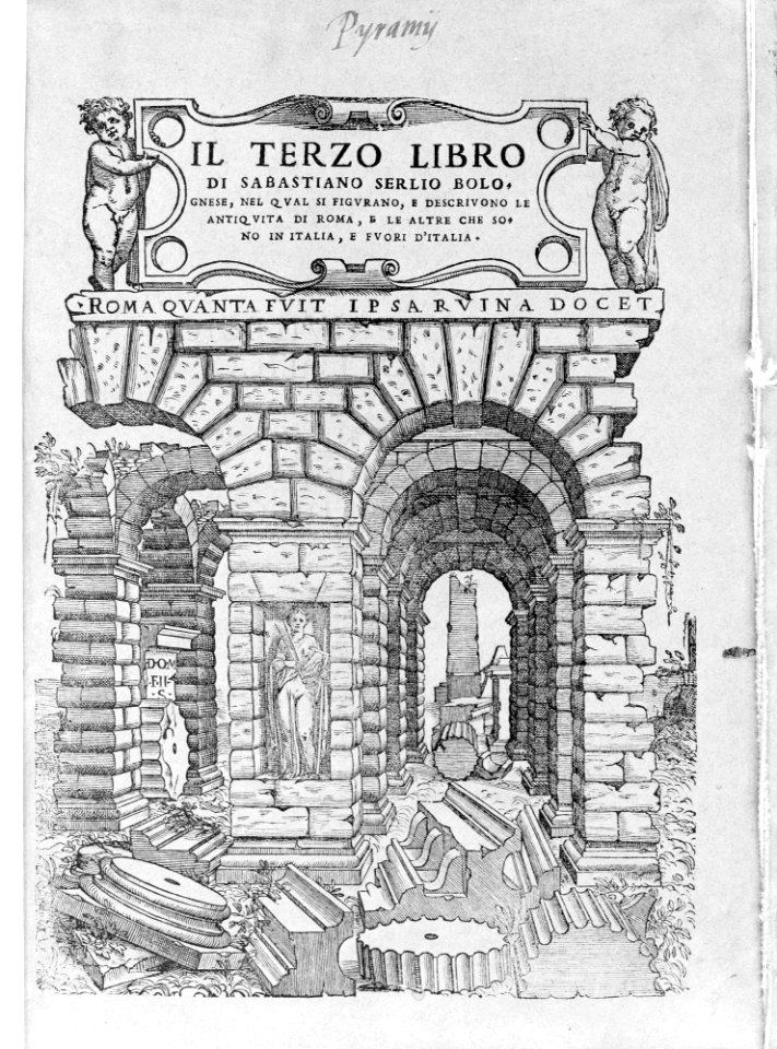 Il terzo libro di Sabastiano Serlio Bolognese MET MM10638