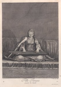 Fille Turque, jouant du Canon Met DP887233