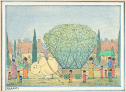 Cabbages, a "Wiggle Much" design MET DP856179