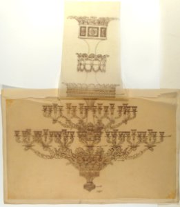 Elaborate Design for a Chandelier MET 66.631.125