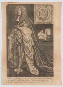 His Royal Highness James Duke of Yorke and Albany, Knight of the most noble order of the Garter, and sole brother to his sacred Majesty King CHarles the 2d MET DP873606