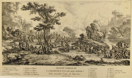 La Descente D'Ulysse Aux Enfers MET 55.565.131