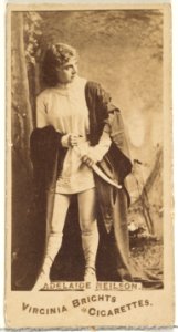 Adelaide Neilson, from the Actors and Actresses series (N45, Type 1) for Virginia Brights Cigarettes MET DP829946