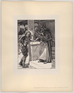 Cushi Brings to David News of the Death of Absalom (Dalziels' Bible Gallery) MET DP835889