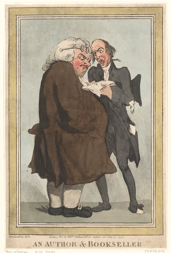 An Author & Bookseller MET DP872670
