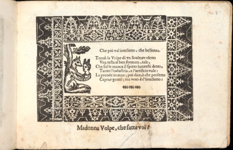 Corona delle Nobile et Virtuose Donne, Libro Terzo, page 28 (recto) MET DP362465