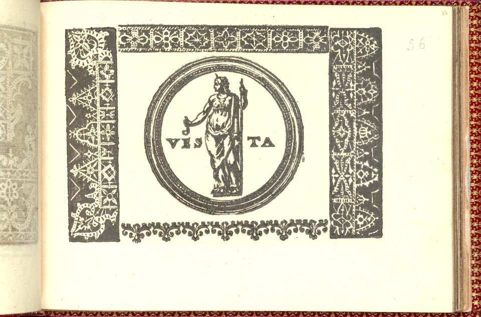 Corona delle Nobili et Virtuose Donne- Libro I-IV, page 56 (recto) MET DP353702