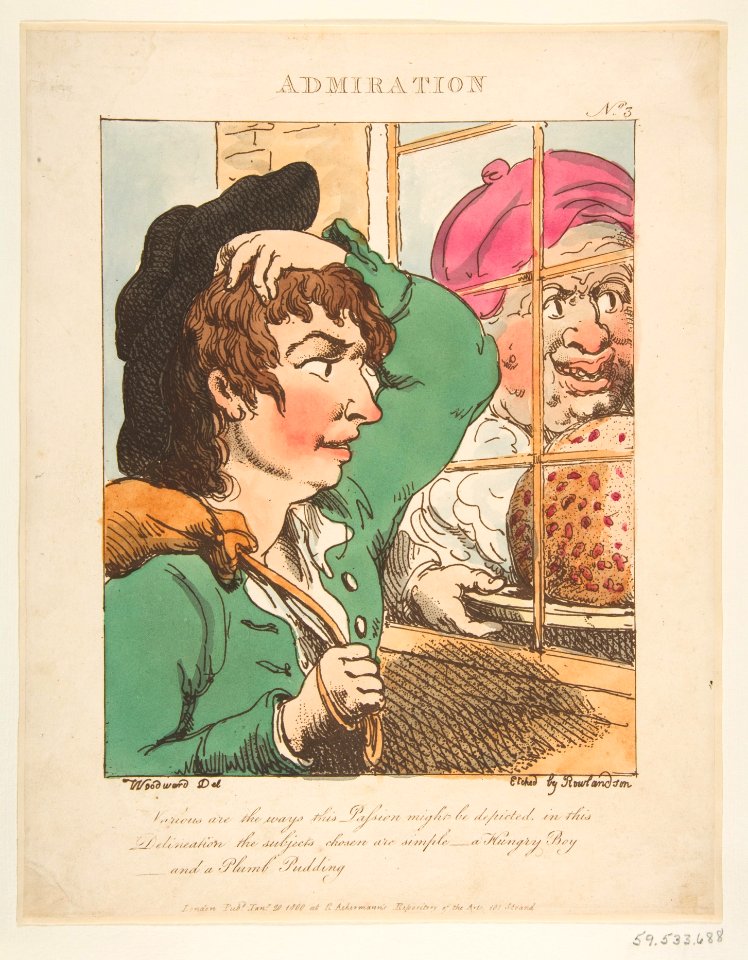 Admiration (Le Brun Travested, or Caricatures of the Passions) MET DP817195