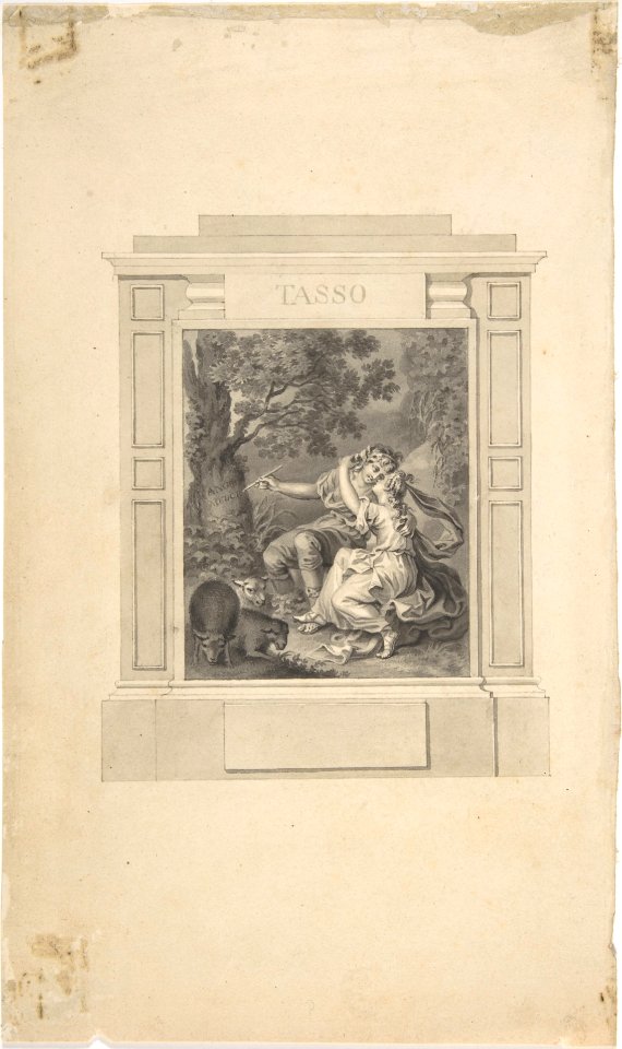 Fronticepiece for Tasso's Poems MET DP805231