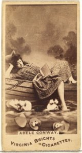 Adele Conway, from the Actors and Actresses series (N45, Type 1) for Virginia Brights Cigarettes MET DP829382
