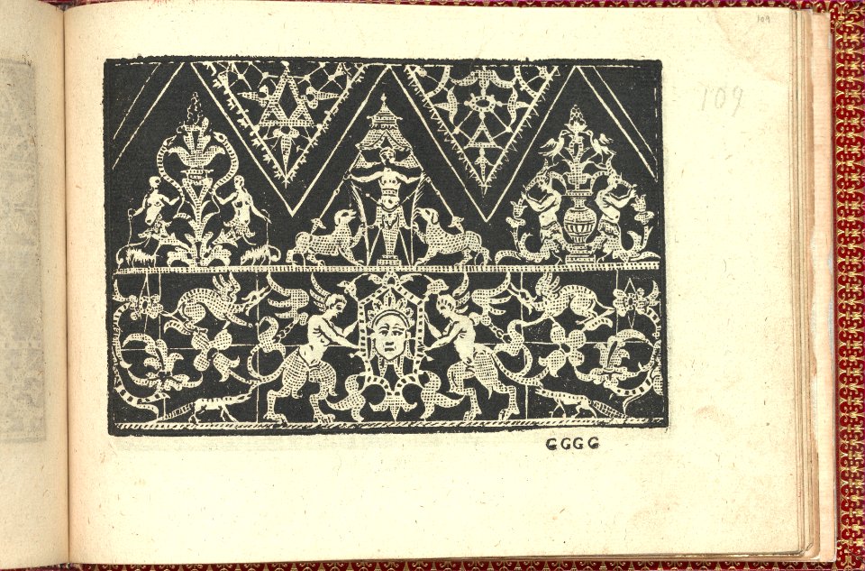Corona delle Nobili et Virtuose Donne- Libro I-IV, page 109 (recto) MET DP353756