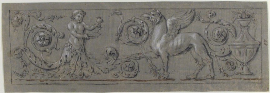 Design for a Decorative Frieze MET 63.712.1
