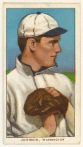 Johnson, Washington, American League, from the White Border series (T206) for the American Tobacco Company MET DP843246