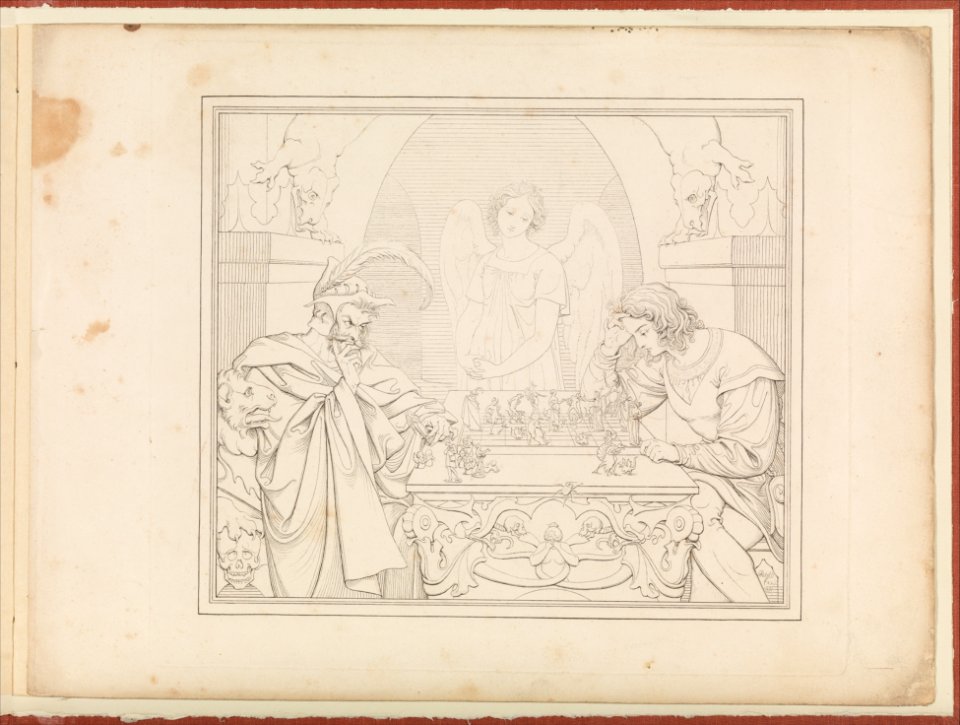 Die Schachspieler - Les joueurs d'échecs - The Chess Players MET DP272119