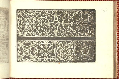 Corona delle Nobili et Virtuose Donne- Libro I-IV, page 39 (recto) MET DP353684
