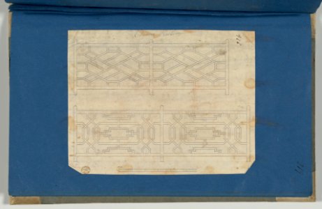 Chinese Railing, from Chippendale Drawings, Vol. II MET DP-14176-105