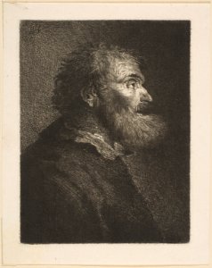 An Old Man in Profile MET DP818335
