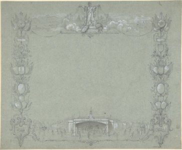 Design for a Certificate(?) sponsored by the French newspaper, La Dépêche MET DP809025
