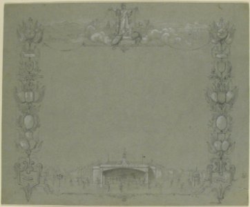 Design for a Certificate(?) sponsored by the French newspaper, La Dépêche MET 53.529.3