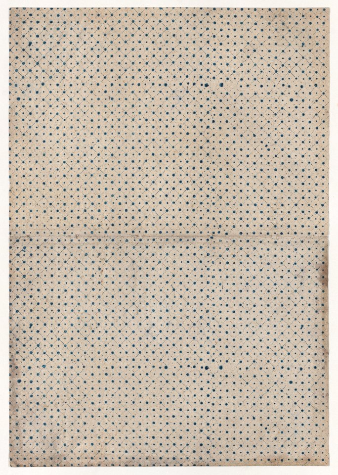 Book cover with overall dot pattern Met DP886822