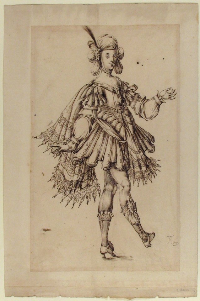 Male Figure in Ballet Costume MET 1970.688